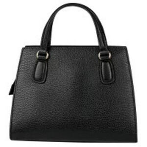 Gucci Black Shoulder GG 2way Interlocking Bag Soho Leather